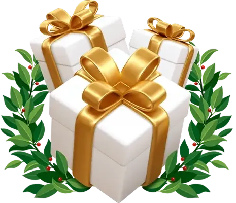 Snag a Gift Box for every 5 000 ₽ in bets and enjoy delicious rewards: cash, bonuses, and free spins!