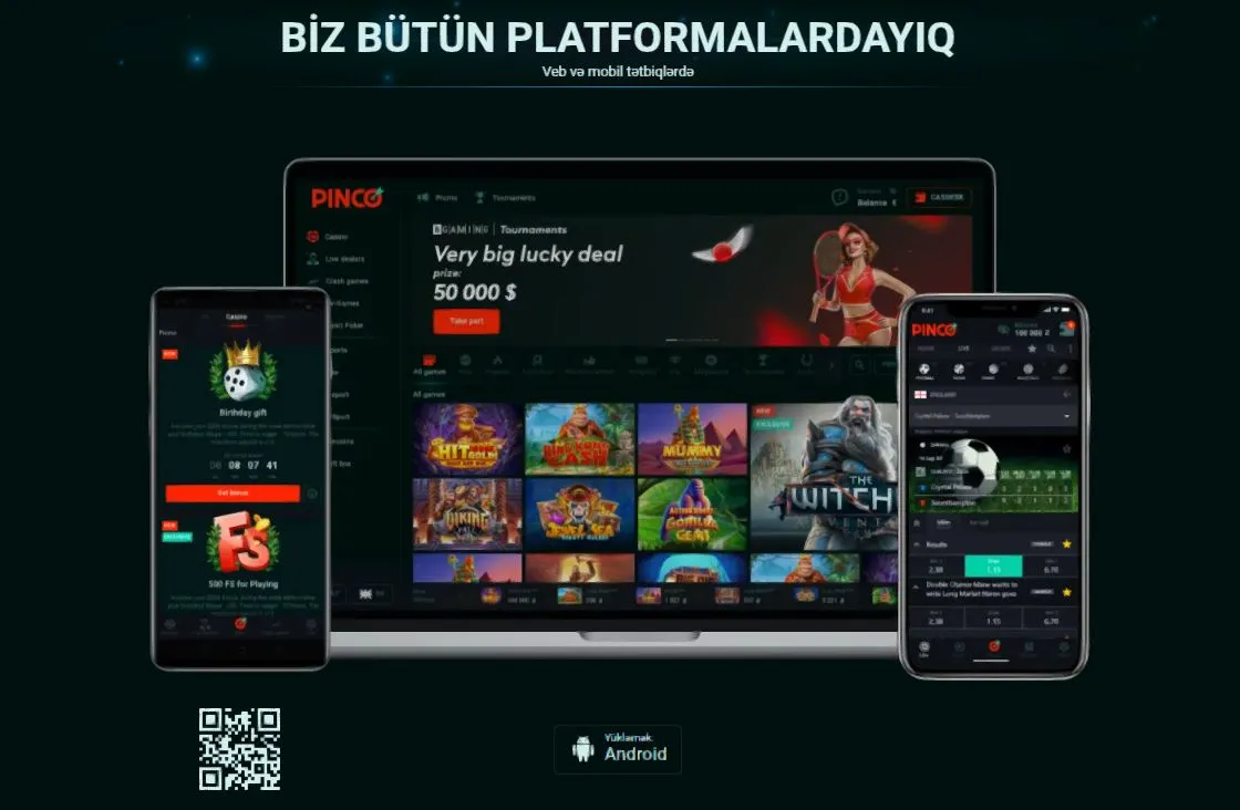 pinco bütün platformalar